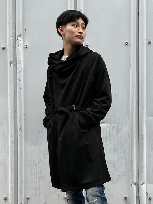 【CUSTOM CULTURE】ポンチスエード マントコート