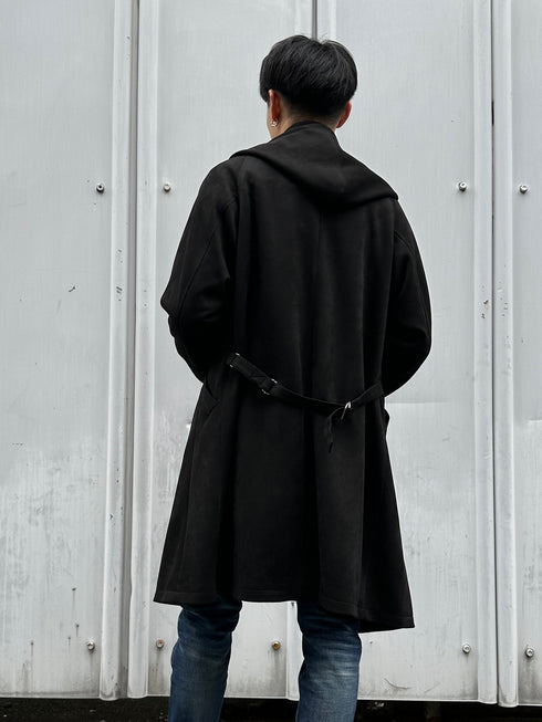 【CUSTOM CULTURE】ポンチスエード マントコート