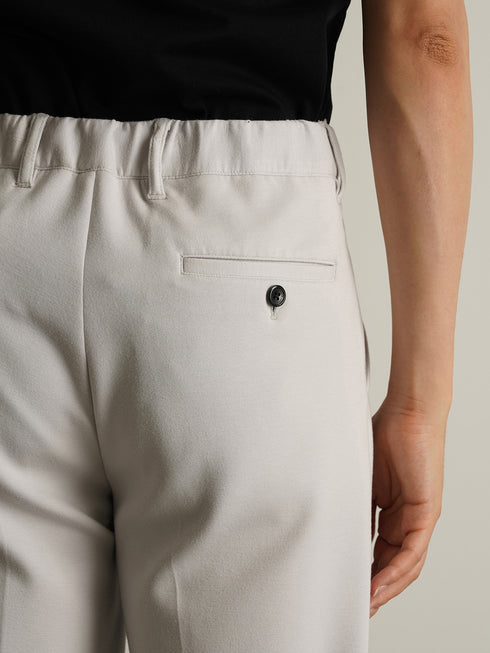 【CUSTOM CULTURE】STRETCH ダンボール ワンタックイージー スラックス