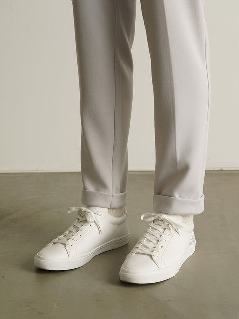 【CUSTOM CULTURE】STRETCH ダンボール ワンタックイージー スラックス