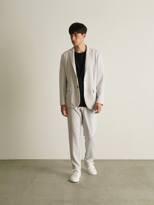 【CUSTOM CULTURE】STRETCH ダンボール ワンタックイージー スラックス