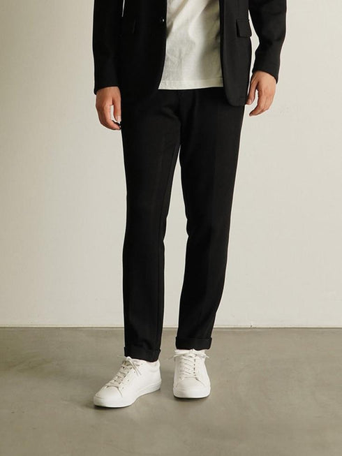 【CUSTOM CULTURE】STRETCH ダンボール ワンタックイージー スラックス