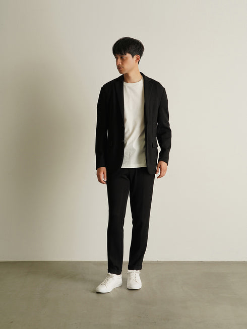 【CUSTOM CULTURE】STRETCH ダンボール ワンタックイージー スラックス