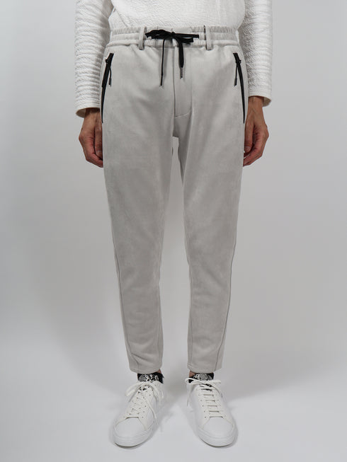 ポンチスエード ジョガーパンツ