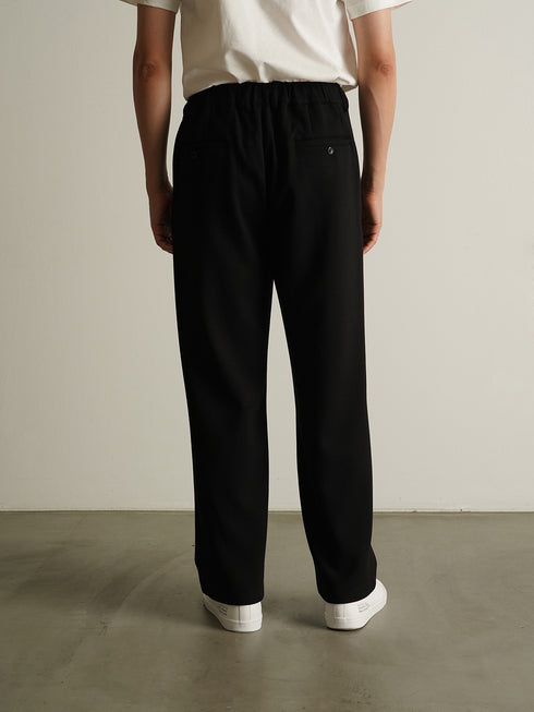 【CUSTOM CULTURE】STRETCH ダンボール ワイドシルエット ワンタックパンツ