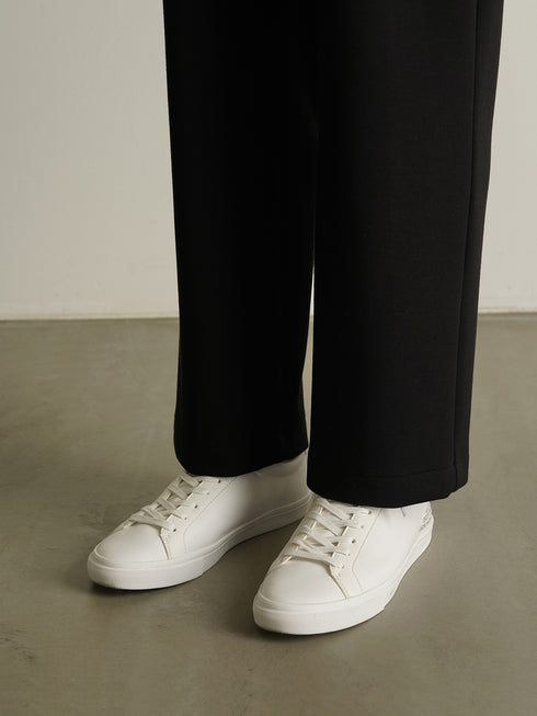 【CUSTOM CULTURE】STRETCH ダンボール ワイドシルエット ワンタックパンツ