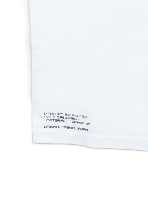 【Custom Culture】空紡糸シルケット加工天竺クルーネックTシャツ