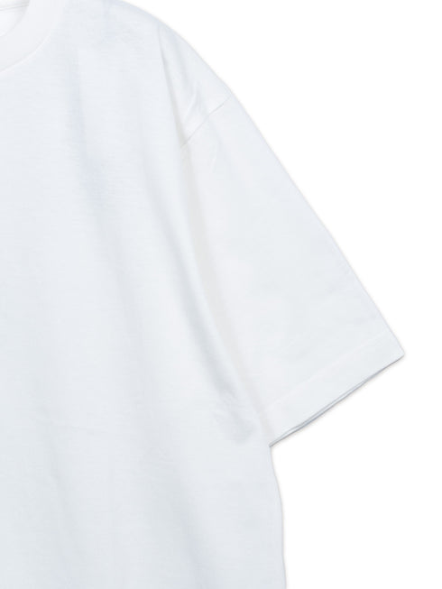 【CUSTOM CULTURE】空紡糸シルケット加工天竺クルーネックTシャツ