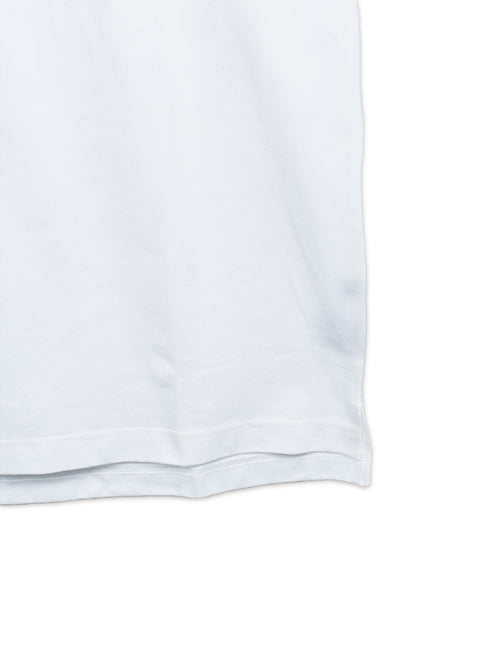 【CUSTOM CULTURE】空紡糸シルケット加工天竺クルーネックTシャツ