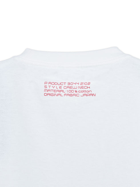 【CUSTOM CULTURE】空紡糸シルケット加工天竺クルーネックTシャツ