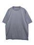 【CUSTOM CULTURE】空紡糸シルケット加工天竺クルーネックTシャツ