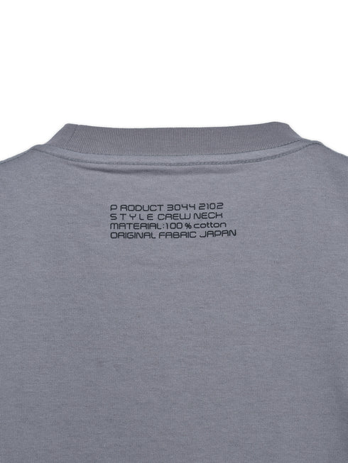 【CUSTOM CULTURE】空紡糸シルケット加工天竺クルーネックTシャツ