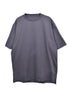 【CUSTOM CULTURE】空紡糸シルケット加工天竺クルーネックTシャツ