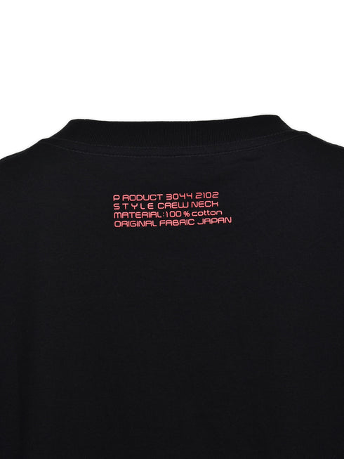 【CUSTOM CULTURE】空紡糸シルケット加工天竺クルーネックTシャツ