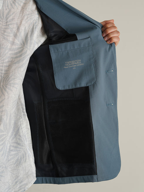 【TRANSITION】Vertucal+冷感ナイロントリコット 2B ジャケット