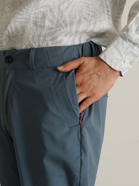 【TRANSITION】Vertucal+冷感ナイロントリコット イージースラックス