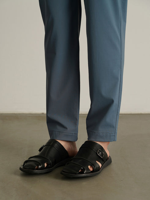 【TRANSITION】Vertucal+冷感ナイロントリコット イージースラックス