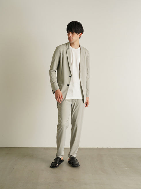 【TRANSITION】Vertucal+冷感ナイロントリコット イージースラックス