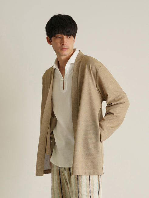 【TRANSITION】SAHRIR Jersey コーディガン