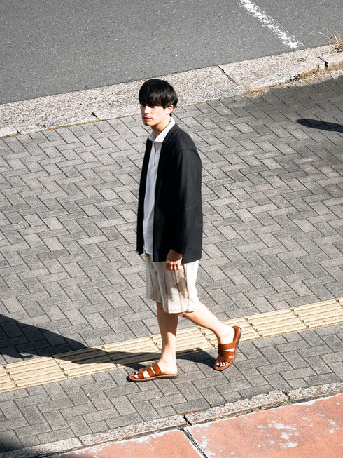 【TRANSITION】SAHRIR Jersey コーディガン