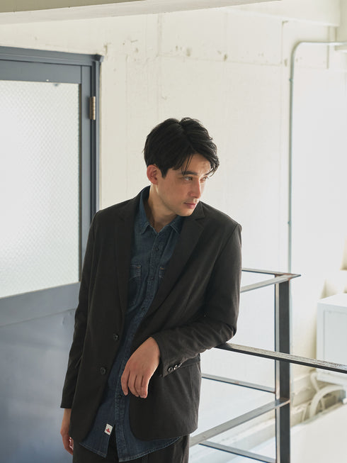 【TRANSITION】Jerseyホームスパン2Bジャケット