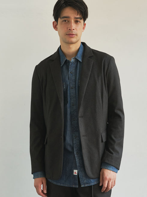 【TRANSITION】Jerseyホームスパン2Bジャケット