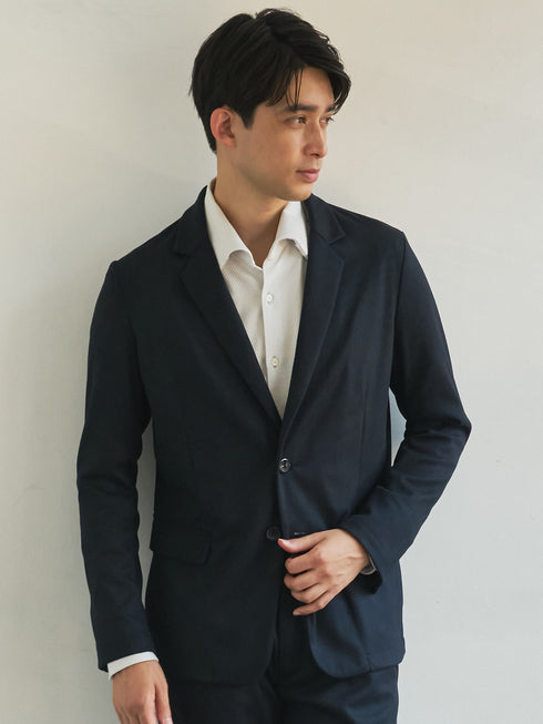 【TRANSITION】Jerseyホームスパン2Bジャケット