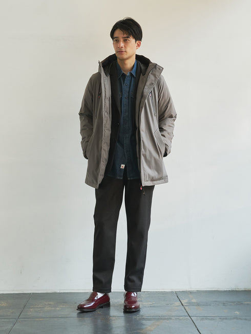 【TRANSITION】Jerseyホームスパンイージースラックス