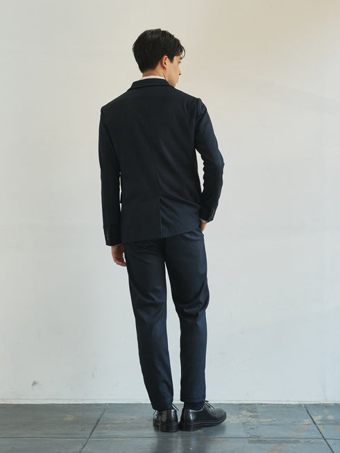 【TRANSITION】Jerseyホームスパンイージースラックス