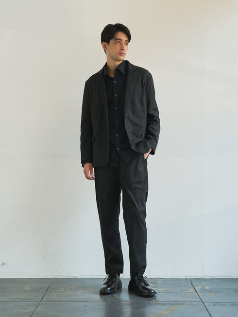 【TRANSITION】Jerseyホームスパンイージースラックス