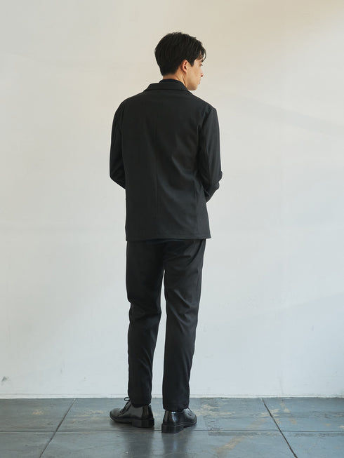 【TRANSITION】Jerseyホームスパンイージースラックス