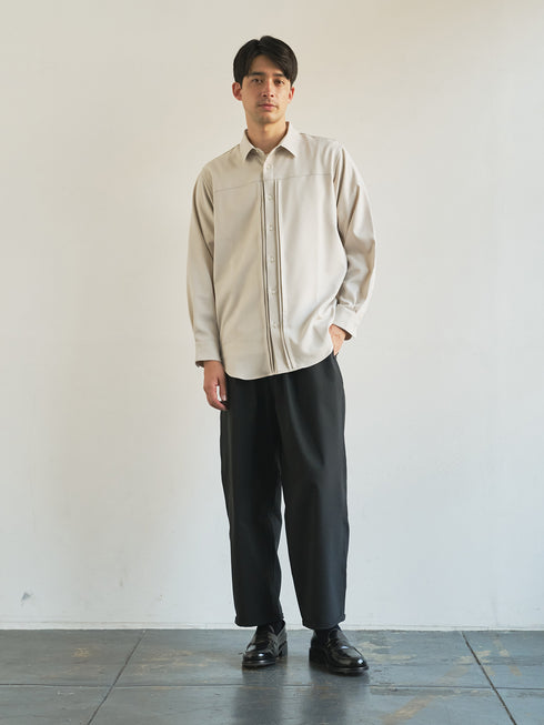 【TRANSITION】2タックレギュラーカラーシャツ