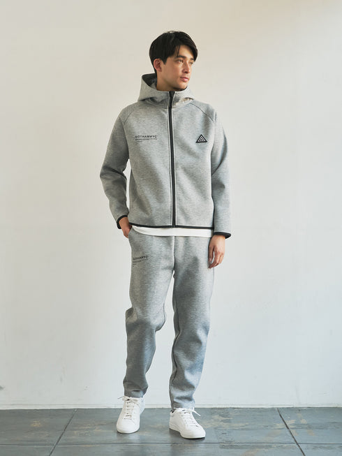 【TRANSITION×GOTHAM NYC】別注 ボンディングT/Rダンボールニットフロントジップパーカー