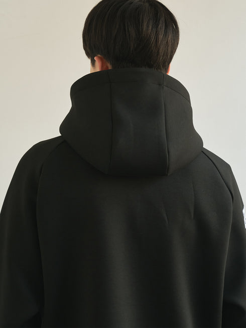 【TRANSITION×GOTHAM NYC】別注 ボンディングT/Rダンボールニットフロントジップパーカー