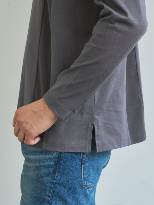 【TRANSITION】フライス切り替えロングスリーブTEE ロンT