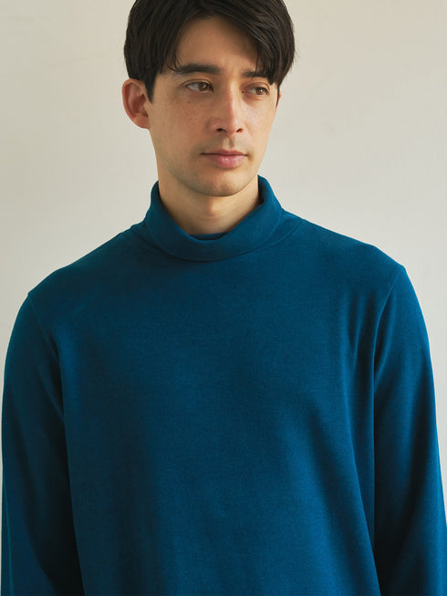 【TRANSITION】起毛ストレッチポンチタートルネック