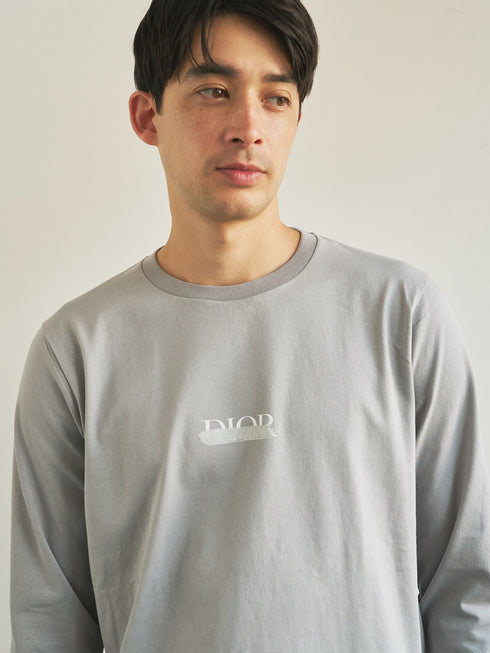 【TRANSITION×ICONIQ】シルケット加工天竺 別注プリントTシャツ