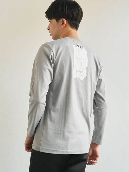 【TRANSITION×ICONIQ】シルケット加工天竺 別注プリントTシャツ