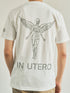 【TRANSITION】シルケット加工天竺 バックプリントTシャツ ICONIQ別注Wネーム