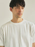 【TRANSITION】シルケット加工天竺 バックプリントTシャツ ICONIQ別注Wネーム
