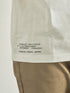 【TRANSITION】シルケット加工天竺 バックプリントTシャツ ICONIQ別注Wネーム