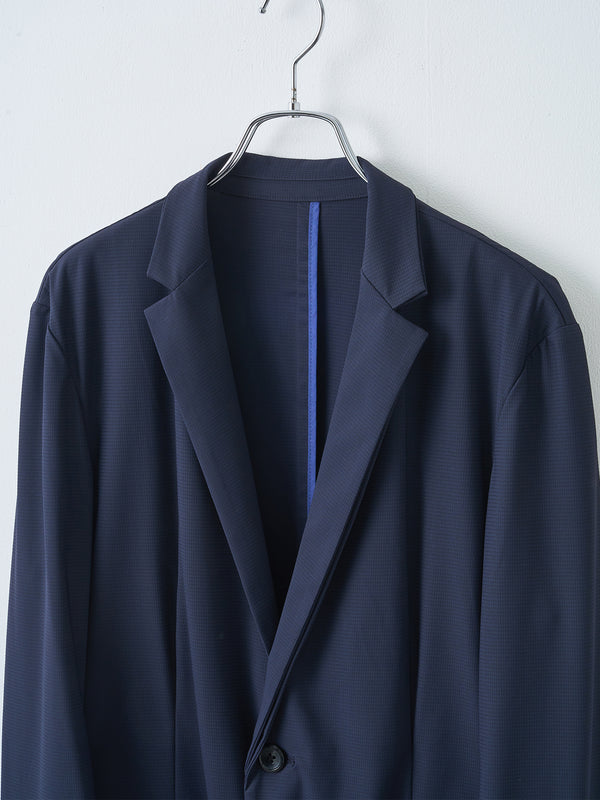 【TRANSITION】リップルジャージ2Bジャケット