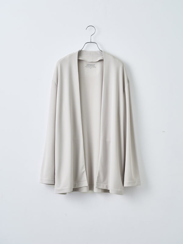 【TRANSITION】ハニカムメッシュノーカラージャケット