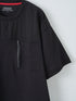 【TRANSITION】ストレッチナイロン切り替えパネルTEE
