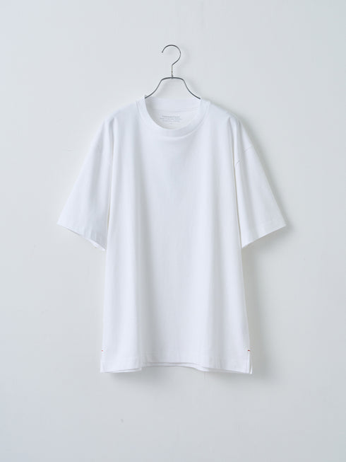 【TRANSITION】スビンプラチナムスムースクルーネックTEE