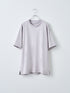 【TRANSITION】スビンプラチナムスムースクルーネックTEE