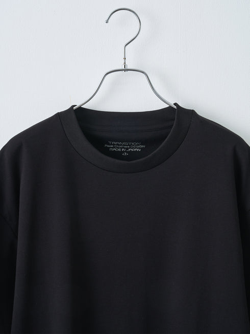 【TRANSITION】スビンプラチナムスムースクルーネックTEE