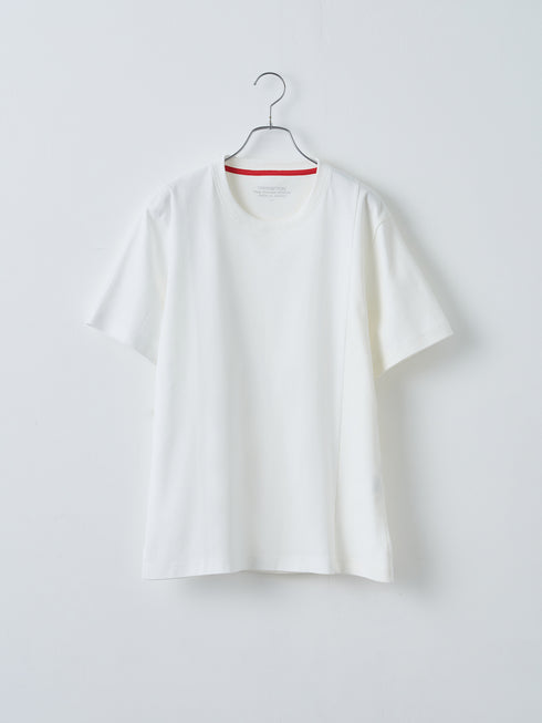 【TRANSITION】フライス切り替えクルーネックTEE