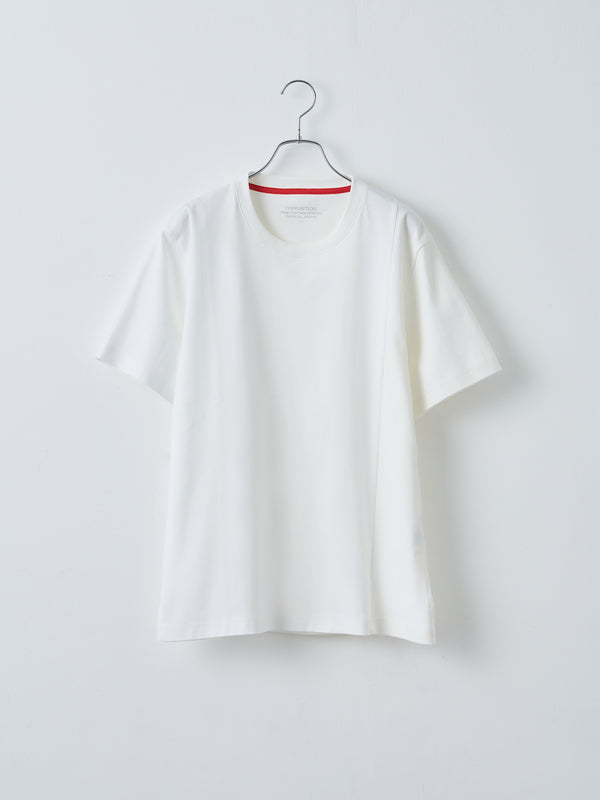 【TRANSITION】フライス切り替えクルーネックTEE