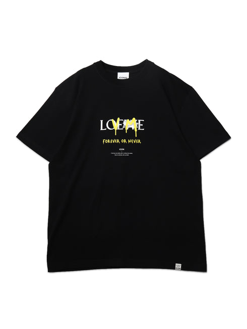 【ICONIQ】 TRANSITION別注 LOEパロディプリント TEE